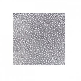 ALUMINIUM GAUFRÉ EN BOÎTE DISTRIBUTRICE  15µ 22,9x27,3 CM ARGENTE ALUMINIUM (500 UNITÉ)