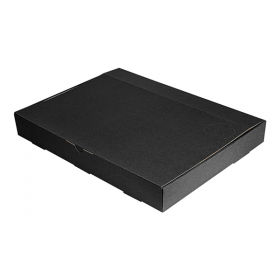 PLATEAUX MODULAIRES THEPACK  330 G/M2 40x30x5 CM NOIR CARTON MICROCANAL (100 UNITÉ)