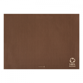 SETS DE TABLE FEEL GREEN  80 G/M2 31x43 CM CHOCOLAT PAPIER RECYCLÉ (1000 UNITÉ)