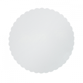 BASE À GÂTEAU  1780 G/M2 Ø 19 CM BLANC CARTON (50 UNITÉ)