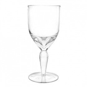 VERRES À PIED À EAU BPA FREE 340 ML Ø 7,9/7,7x18,3 CM TRANSPARENT SAN (36 UNITÉ)