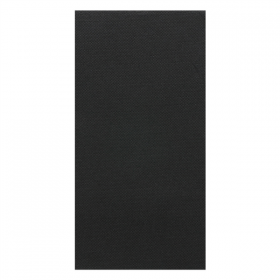 SERVIETTES ECOLABEL PLIÉES 1/8 DOUBLE POINT  18 G/M2 33x33 CM NOIR OUATE (1200 UNITÉ)