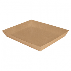 PLATEAUX POUR CUISSON THEPACK  25,5x18x3,7 CM NATUREL MICROCANAL (130 UNITÉ)