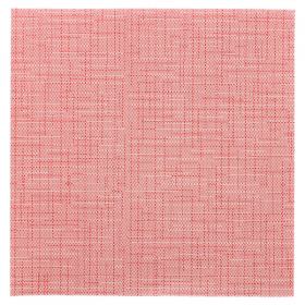 SERVIETTES "DRY COTTON" 55 G/M2 40x40 CM ROUGE AIRLAID (700 UNITÉ)