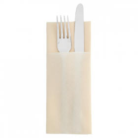 SERVIETTES "CANGURITO" PLUS  55 G/M2 33x45 CM IVOIRE AIRLAID (720 UNITÉ)