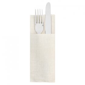 SERVIETTES "CANGURITO" PLUS "DRY COTTON" 55 G/M2 33x45 CM IVOIRE AIRLAID (720 UNITÉ)