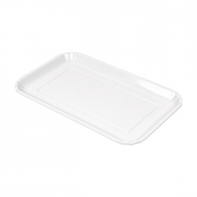 PLATEAUX RECTANGULAIRES ASAMI WARE  26,3x16,1x1,6 CM BLANC MÉLAMINE (6 UNITÉ)
