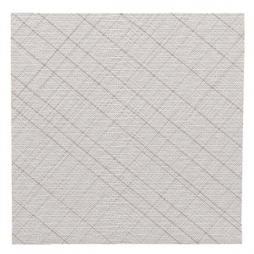 SERVIETTES "CROSSLINE" 55 G/M2 40x40 CM TAUPE AIRLAID (700 UNITÉ)