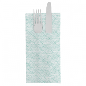 SERVIETTES KANGOUROU "CROSSLINE" 55 G/M2 40x40 CM BRISE AIRLAID (700 UNITÉ)
