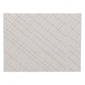 SETS DE TABLE "CROSSLINE" 55 G/M2 30x40 CM TAUPE AIRLAID (800 UNITÉ)