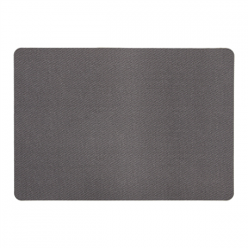 SETS DE TABLE   43x30 CM GRIS PU + CAOUTCHOUC (12 UNITÉ)