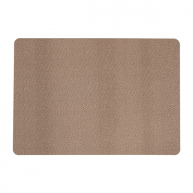 SETS DE TABLE   43x30 CM BEIGE PU + CAOUTCHOUC (12 UNITÉ)
