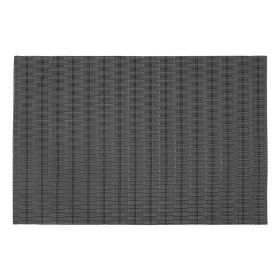 SETS DE TABLE   45x30 CM GRIS PVC (12 UNITÉ)