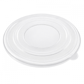 COUVERCLES POUR CODE 285.48   Ø15x1,9 CM TRANSPARENT PP (300 UNITÉ)