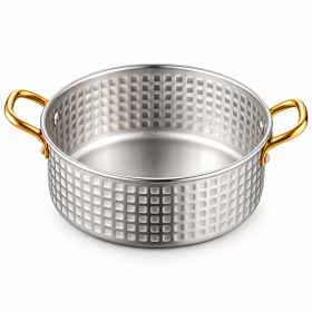 MINI CASSEROLE ARTINOX "VINTAGE" 800 ML Ø 16,5x6 CM ARGENTE INOX (1 UNITÉ)
