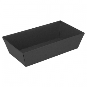 BARQUETTES  300 + 18 PE G/M2 13,5x7,5x3,5 CM NOIR CARTON (1000 UNITÉ)