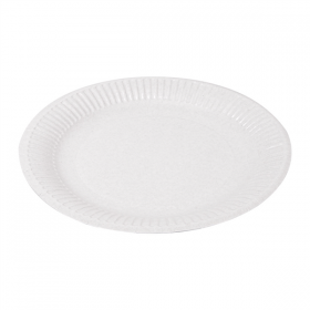 PLATEAUX PÂTISSERIE EN RELIEF  300 G/M2 Ø 24 CM BLANC CARTON (100 UNITÉ) - Garcia de Pou