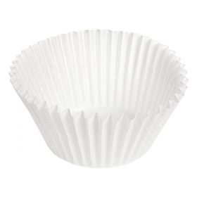 CAPSULES "PETITS FOURS" 50 G/M2 Ø 5x3,5 CM BLANC PARCH.INGRAISSABLE (500 UNITÉ) - Garcia de Pou