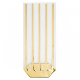SACHETS LISERE DORE  31 G/M2 35µ 14x30,5 CM TRANSPARENT PP (100 UNITÉS) - Garcia de Pou