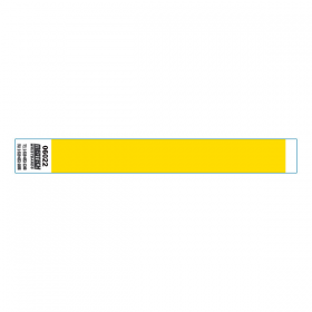 BRACELETS INVIOLABLES ADHÉSIFS  2x25,5 CM JAUNE PAPIER (1000 UNITÉ) - Garcia de Pou