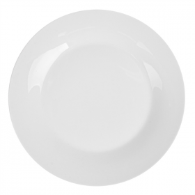 ASSIETTES PLATES  Ø 23 CM BLANC PORCELAINE (36 UNITÉ) - Garcia de Pou