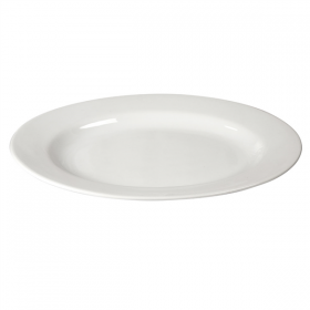 PLATS OVALES  33 CM LONG. BLANC PORCELAINE (12 UNITÉ) - Garcia de Pou