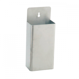 RÉCIPIENT DÉCAPSULEUR  13,5x8x33 CM ARGENTE ACIER (1 UNITÉ) - Garcia de Pou