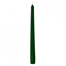 2 U. BOUGIES  Ø2x25 CM VERT CIRE (1 UNITÉ) - Garcia de Pou