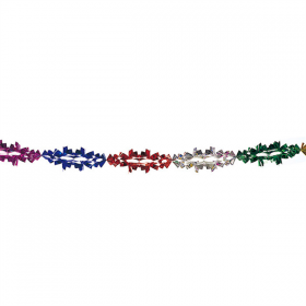 GUIRLANDE CHRISTMAS  15,25x250 CM PVC (1 UNITÉ) - Garcia de Pou