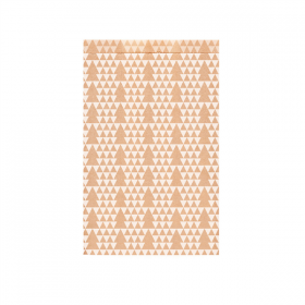 SACHETS FLATS SAPINS  60 G/M2 12+5x18 CM KRAFT VERGÉ (250 UNITÉ) - Garcia de Pou