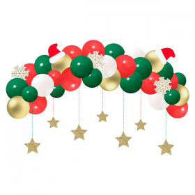 KIT DE DÉCORATION BALLON   ASSORTI LATEX (1 UNITÉ)