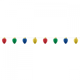 GUIRLANDE  17 G/M2 2,5 M ASSORTI PAPIER (24 UNITÉ)