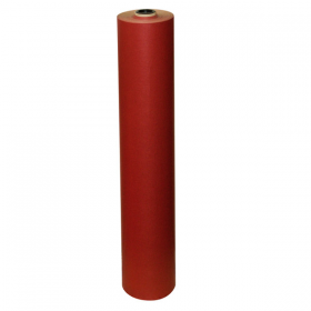 PAPIER CADEAU COULEUR UNIE  60 G/M2 0,70x100 M ROUGE KRAFT VERGÉ (1 UNITÉ) - Garcia de Pou