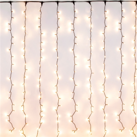 RIDEAU LUMINEAUX 400 LEDS  2 M CHAMPAGNE (1 UNITÉ) - Garcia de Pou