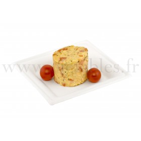 Assiette carré 16cm en pulpe de canne