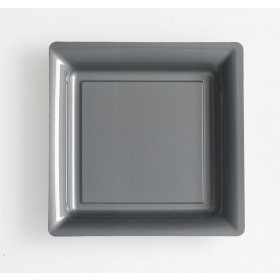 ASSIETTE JETABLE GRIS 29cm