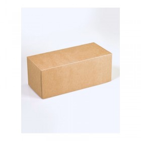 BOITE BUCHE 20X11.5X10.5 naturel KRAFT