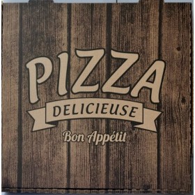 BOITE PIZZA 33X33X4CM