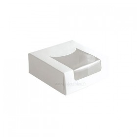 BOITE PATISSIERE A FENETRE 10cm