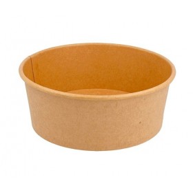BOL EN CARTON BRUN 750ML (sans couvercle)