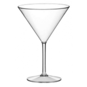VERRE MARTINI Incassable et Réutilisable en SAN - 30cl