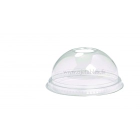 Couvercle dome avec trou pour gobelet SMOOTHIE 55/65cl