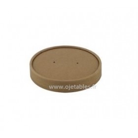 COUVERCLE brun POUR POT  Ø 116mm