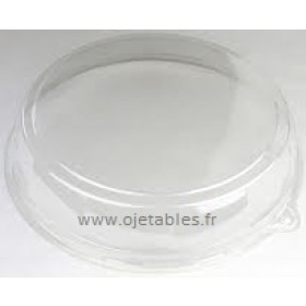 COUVERCLE POUR PLATEAU ROND Noir  Ø 30cm