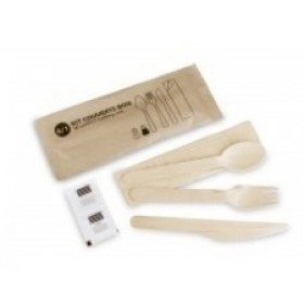 Sachet couverts 6/1 Bois IMBATTABLE