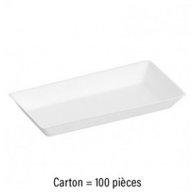 Assiette Cubik fibra 130x65 biodégradable