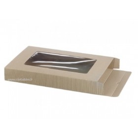 Plateau traiteur carton 28 x 42 cm argent - PAREDES