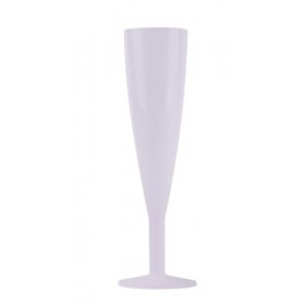 Flute transparente incassable & réutilisable -13cl PP 