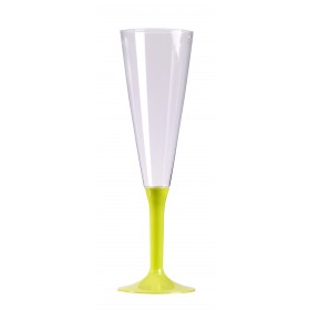FLUTE EN PLASTIQUE VERT ANIS