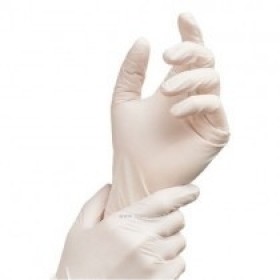 Gants jetable latex micropoudré